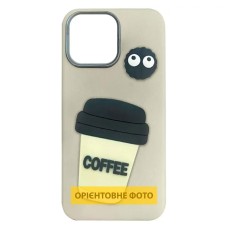 Чохол Apple iPhone 17, Epik Leather Toys, Coffee, Пісочний