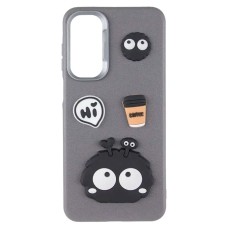 Чохол Motorola Moto G05, XT2523 Moto E15, Epik Leather Toys, Monster, Сірий