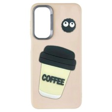 Чохол Samsung S721 Galaxy S24 FE, Epik Leather Toys, Coffee, Пісочний