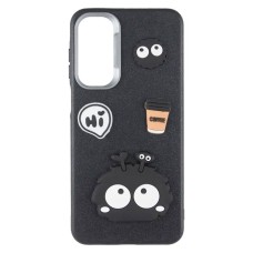 Чохол Samsung S721 Galaxy S24 FE, Epik Leather Toys, Monster, Чорний