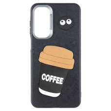 Чохол Xiaomi Redmi 15, Epik Leather Toys, Coffee, Чорний