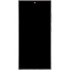 Дисплей Samsung S928 Galaxy S24 Ultra, (PRC), з сенсором, з рамкою, Сірий