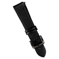 Ремешок универсальный, Leather Casual, Черный