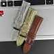 Ремінець універсальний, Leather Crocodile, Чорний