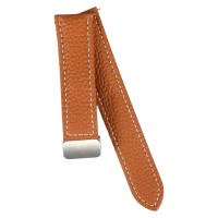 Ремешок универсальный, Leather Grainy, Caramel Brown, Коричневый