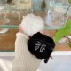 Чохол Apple AirPods 4, Pearl Bow Plush, Білий