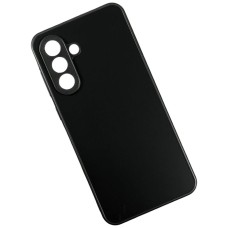 Чехол Samsung A355 Galaxy A35, A356 Galaxy A35 5G, Matte Soft Touch Chrome, Черный