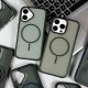 Чехол Apple iPhone 14, Crystal Black, MagSafe, Черный