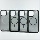 Чехол Apple iPhone 15, Crystal Black, MagSafe, Черный