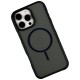 Чохол Apple iPhone 17, Crystal Black, MagSafe, Синій