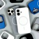 Чехол Apple iPhone 14, Durable Shell, MagSafe, Черный