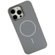 Чехол Apple iPhone 15, Durable Shell, MagSafe, Серый