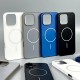 Чехол Apple iPhone 15, Durable Shell, MagSafe, Серый
