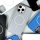 Чехол Apple iPhone 15, Durable Shell, MagSafe, Серый