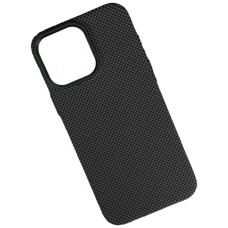 Чехол Apple iPhone 15 Pro Max, Elite Carbon Matte Box, MagSafe, Black Pixels, Рисунок