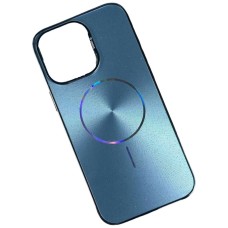 Чохол Apple iPhone 13 Pro, Glam Shine, MagSafe, Блакитний