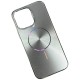 Чохол Apple iPhone 16, Glam Shine, MagSafe, Срібний