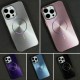 Чохол Apple iPhone 16, Glam Shine, MagSafe, Срібний