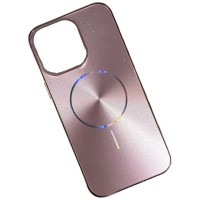 Чохол Apple iPhone 16, Glam Shine, MagSafe, Рожевий