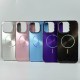 Чохол Apple iPhone 16, Glam Shine, MagSafe, Фіолетовий