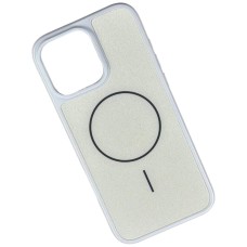 Чохол Apple iPhone 13 Pro, Glitter Durable Shell, MagSafe, Білий