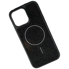 Чохол Apple iPhone 13 Pro, Glitter Durable Shell, MagSafe, Чорний