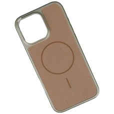 Чохол Apple iPhone 13, Glitter Durable Shell, Caramel Gold, MagSafe, Золотий