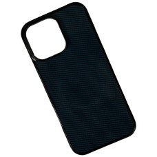Чохол Apple iPhone 13 Pro Max, Gloss Elite Carbonique, Black Diagonal Stripes, MagSafe, Малюнок