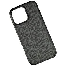 Чохол Apple iPhone 13 Pro Max, Luxury Carbon Fiber Pattern, Graphite Cube, MagSafe, Малюнок