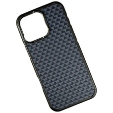 Чохол Apple iPhone 13, Luxury Carbon Fiber Pattern, Graphite Triangles, MagSafe, Малюнок