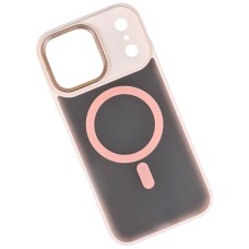 Чохол Apple iPhone 17 Pro, Matte Corrugated, MagSafe, Рожевий