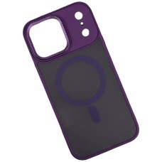 Чохол Apple iPhone 17 Pro, Matte Corrugated, MagSafe, Фіолетовий