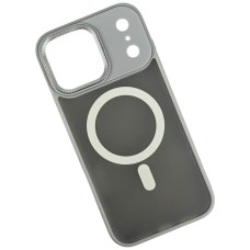 Чехол Apple iPhone 17, Matte Corrugated, MagSafe, Синий