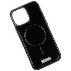Чохол Apple iPhone 12, iPhone 12 Pro, Becation Matte, MagSafe, Чорний