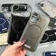 Чехол Apple iPhone 13, Becation Matte, MagSafe, Синий