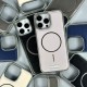 Чехол Apple iPhone 13, Becation Matte, MagSafe, Синий