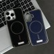 Чехол Apple iPhone 14, Becation Matte, MagSafe, Синий