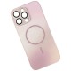 Чохол Apple iPhone 12, Matte Ombre, MagSafe, Рожевий