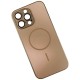Чохол Apple iPhone 13, Matte Ombre, MagSafe, Бронзовий