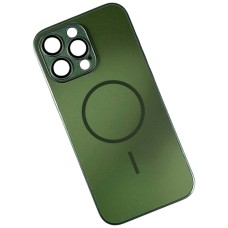 Чохол Apple iPhone 15 Pro Max, Matte Ombre, MagSafe, Зелений