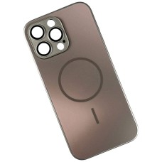 Чохол Apple iPhone 15 Pro, Matte Ombre, Light Grey, MagSafe, Сірий