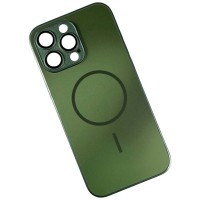 Чохол Apple iPhone 15, Matte Ombre, MagSafe, Зелений