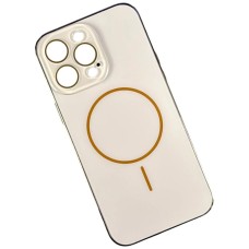 Чохол Apple iPhone 15 Pro, Matte Soft Touch, MagSafe, Бежевий
