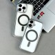 Чехол Apple iPhone 14, Metallic Paint, MagSafe, Черный