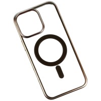 Чохол Apple iPhone 16, Metallic Paint, MagSafe, Золотий