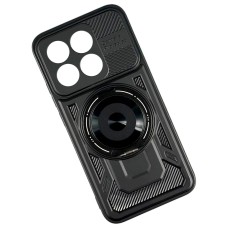 Чохол Xiaomi 15T, Armor Rotating Magnetic, MagSafe, Чорний