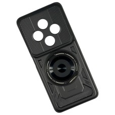 Чохол Xiaomi Poco C75, Redmi 14C, Redmi A4, Armor Rotating Magnetic, MagSafe, Чорний