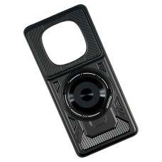 Чохол Xiaomi Redmi Note 14 Pro 4G, Armor Rotating Magnetic, MagSafe, Чорний