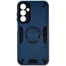 Чохол Xiaomi Poco C71, Redmi A5, Armored Round Ring, MagSafe, Синій