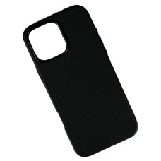 Чехол Apple iPhone 15, Carbon Fiber Separate Camera, Черный
